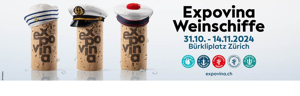 Wir sind an der EXPOVINA