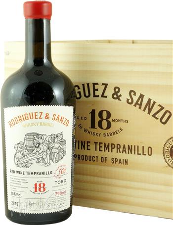 "Whisba" Tempranillo Aged 18 Months in Whisky Barrels VdT Castilla y León 2021