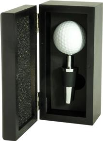 Golfball Weinverschluss in Geschenkbox